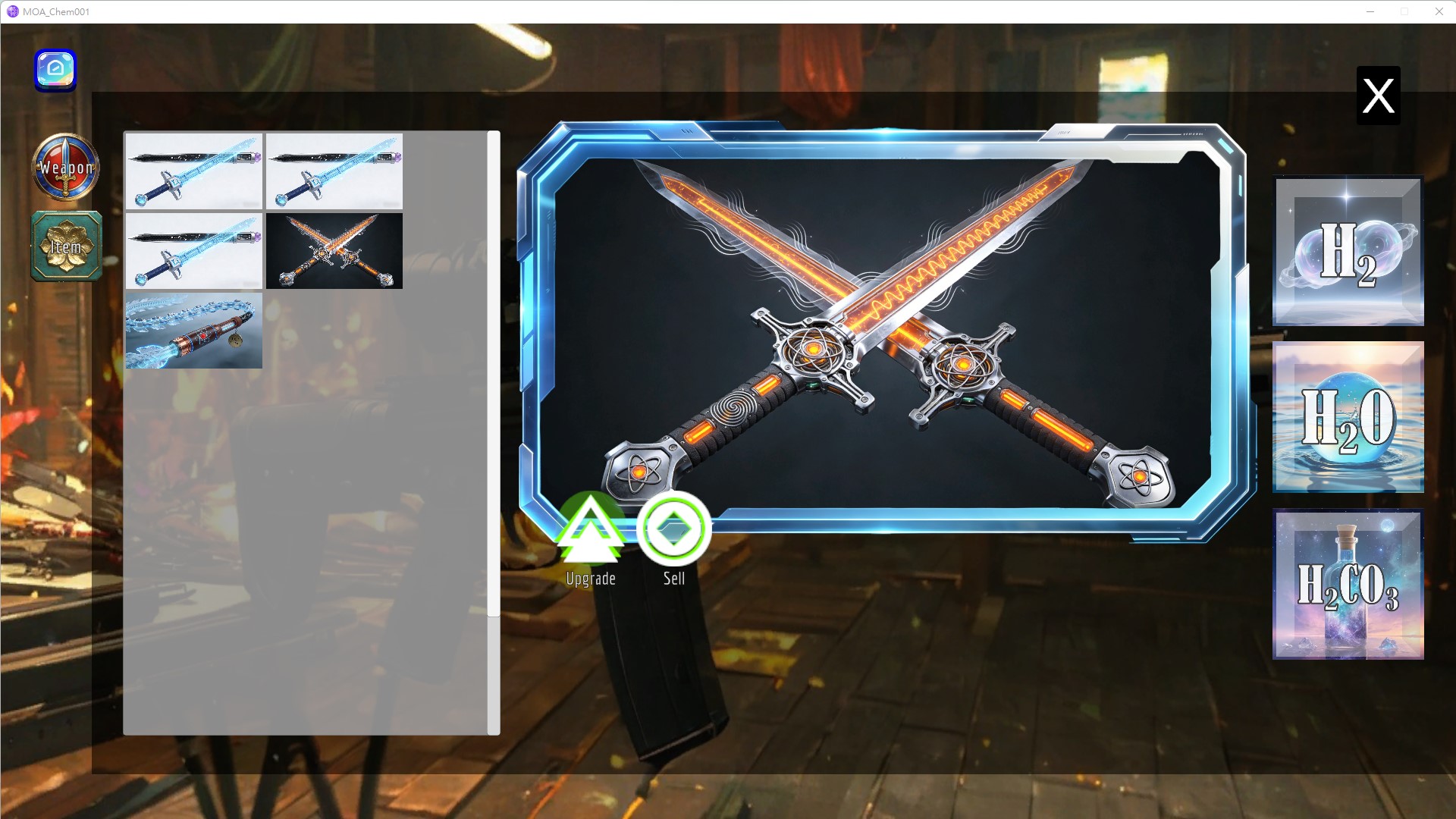 Weapon Scene